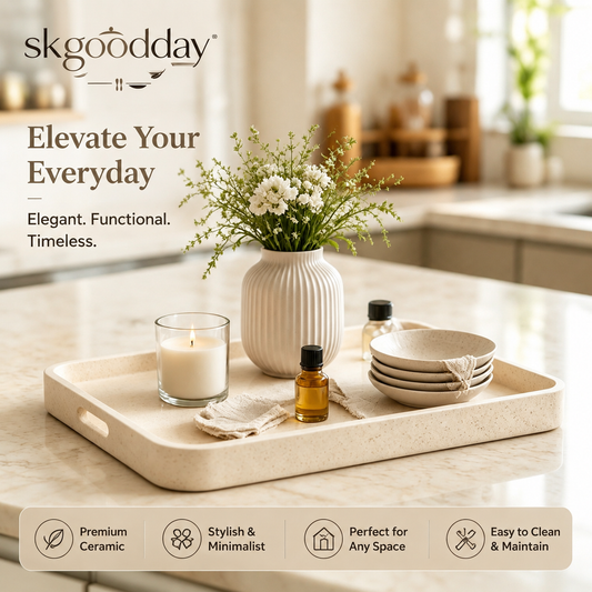 skgoodday™ LunaCraft™ Modern Dining Table Centerpiece