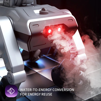 2025 New Intelligent Mechanical Dog With Gesture Induction Can Walk And Sing Dog Spray Control Electric Pet Dog Toys Kids Gifts